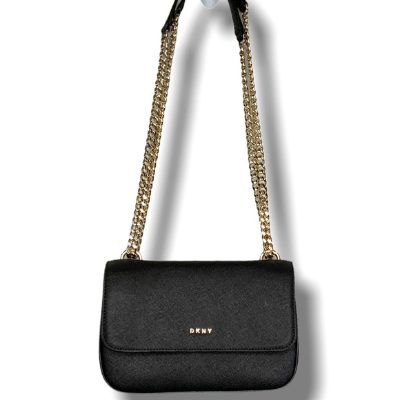 DKNY BRYANT PARK SAFFIANO LEATHER CROSSBODY BAG - Picture 4 of 9